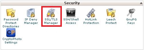 Security - cPanel/WHM